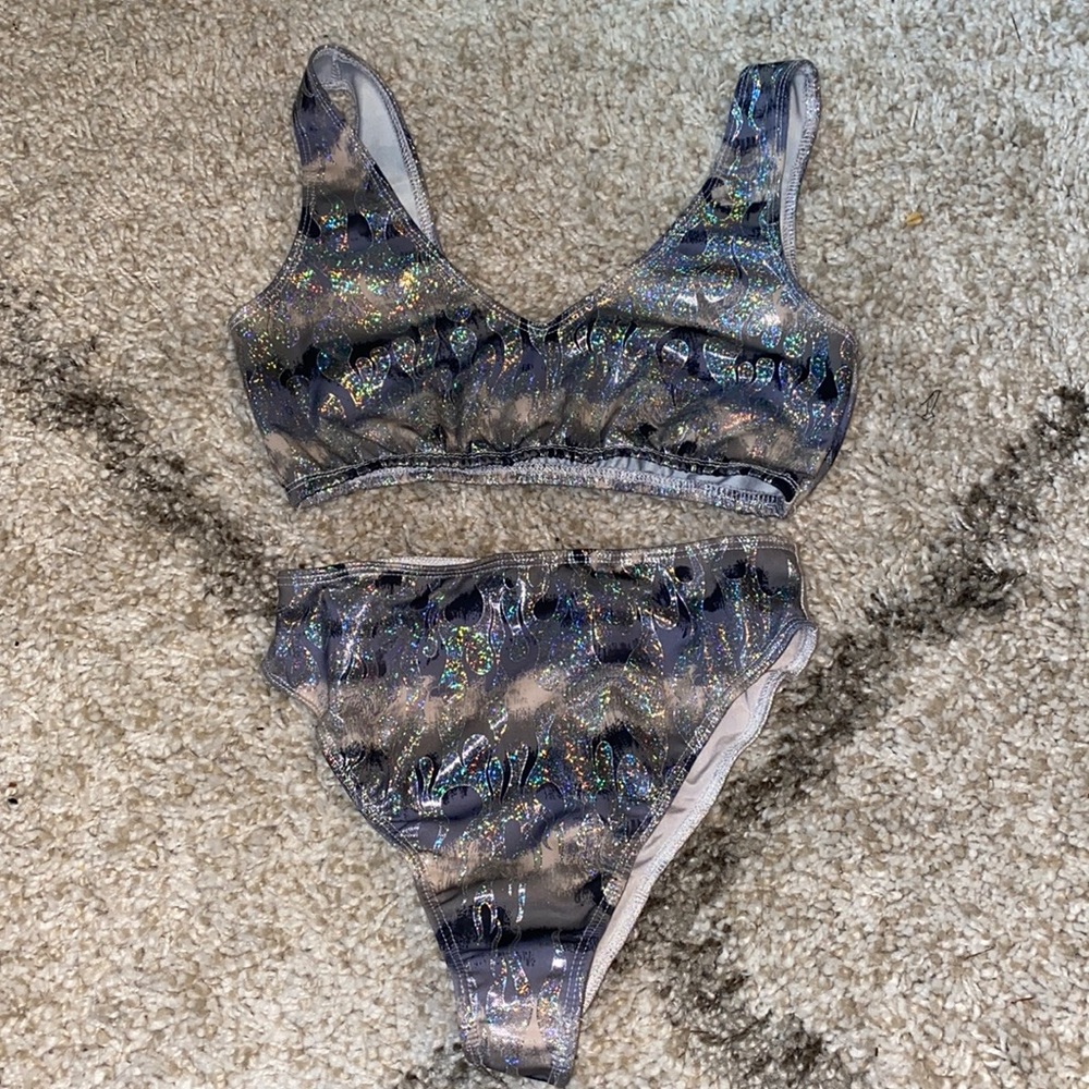 Flame bikini / festival outfit